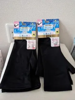 「新品2つ」 超COOL アームカバー 指付き 55cmのサムネイル