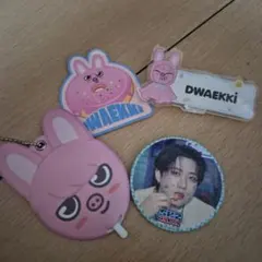 SKZ チャンビン缶バッジ、Dwaekkiセット