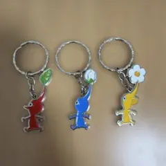 ピクミン メタルチャーム コレクション 赤井秀一ピクミン 青ピクミン 黄ピクミン