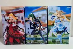 GIGO限定 リゼロ 王選候補者と騎士フィギュア プリシラ クルシュ フェリス