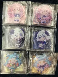 【アイカツアカデミー】 アクリルプレート アクスタ 6種セット ナムコ限定