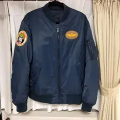 タクシードライバー UNIQLO ユニクロ ネイビー MA-1 L タンカース