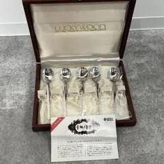 LUCKY WOOD 洋白銀器スプーン5本セット - メルカリ