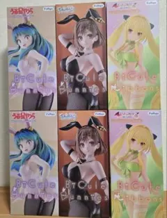 6個セット】美少女 フィギュア 未開封 まとめ売り BiCute バニー