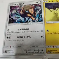 ケンタロス　バチュル　ヤルキモノ　ヤングース　エルフーン　計6枚のサムネイル