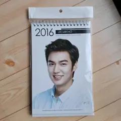 【新品未開封】LEE MIN HO 2016年 卓上カレンダー イ・ミンホ 公式のサムネイル