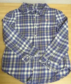 ラルフローレン　RalphLauren 120センチ　キッズ　長袖シャツ　女の子