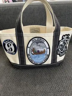中古】L.L.Bean(エルエルビーン) トートバッグ ミニバッグ アイボリー 