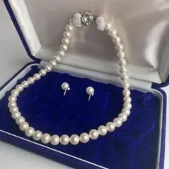 パール イミテーション レディース ネックレス ケース付