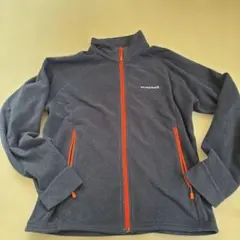 mont-bell Kid's 150 フリースジャケット ネイビー