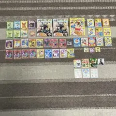 丸美屋おまけシール　ポケモン　クレヨンしんちゃんほか計50枚（未開封分含む）