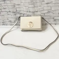 極美品✨kate spade・ショルダーバッグ ポシェット斜め掛け PVCレザー