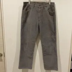 80s levi's 519コーデュロイパンツ グレー w36のサムネイル
