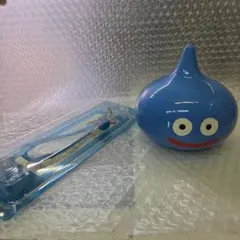 美品　ドラゴンクエスト　スマイル　スライム　貯金箱　ストラップ　セット