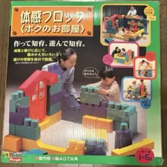 People 大型体感ブロック47パーツ 〈ボクのお部屋〉説明書＆箱付き