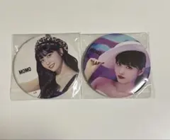 TWICE モモ 缶バッジ 2個セット