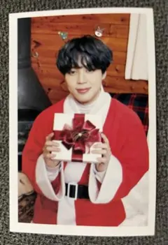 JIMIN ジミン　BTS クリスマス　コスプレ　トレカ　カード　防弾少年団