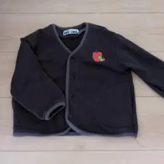 ERIC CARLE ダークブラウン カーディガン