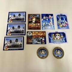 東京ディズニーリゾート　ディズニーアンバサダーホテル　ポストカード8枚＋タグ2枚