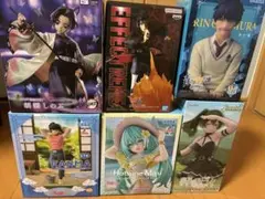 【新品未開封】最新プライズフィギュア6個セット　少年漫画系など複数