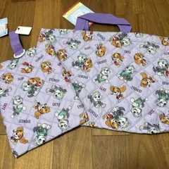 パウパトロール　レッスンバッグ　トートバッグ　シューズバッグ　スカイ　エベレスト