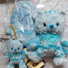 ディズニー　ユニベア　不思議の国のアリス　スフレ　チシャ猫セット