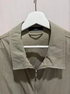 ZARA 半袖ジップシャツ ナイロン100% XLのサムネイル