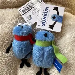 パペットスンスン　ぬいぐるみマスコット　Winter ver. 2種セット