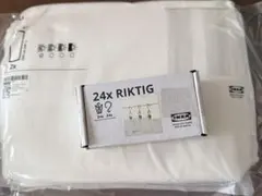 IKEA レースカーテン 2枚組 RIKTIGフックセット
