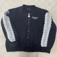 ジェニィラブ アウター 130 120 スエット　裏起毛 フードなし