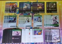 【匿名】クロススターズ 緑デッキパーツまとめ売りセット クロスタ