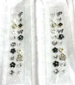 耳ツボ 耳ツボシール シルバー粒　40粒