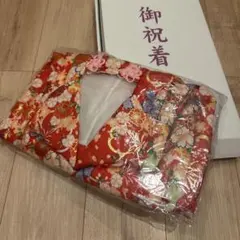 【専用】被布着　女の子 節句　お祝い着　赤　ひな祭り 七五三　着物 セレモニー