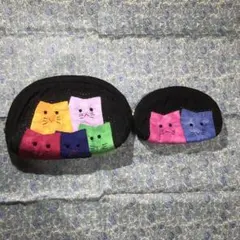 ハンドメイド　猫ポーチ