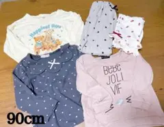 【まとめ売り】90cm トップス　ボトムス　5点セット　女の子