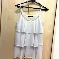 CECIL McBEE キャミソール ホワイトのサムネイル