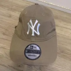 NEW ERA 9TWENTY ベージュキャップ