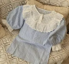 retro gingham check tops トリートユアセルフ