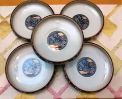 有田焼　未峰窯　華の舞　多用鉄鉢 5客セット