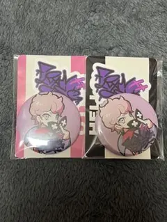 ふらんしすこ CRAZYraccoon CR 缶バッジ