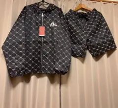新品・韓国限定】EVISU セットアップ スウェット 上下 Y2K ホワイト