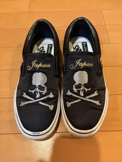 CAMINANDO ブラック スカル刺繍 スリッポン - メルカリ