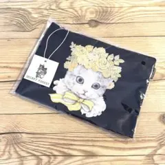 ヒグチユウコ　SECRET FOREST 韓国展 ポーチ（L) ねこ　バッグのサムネイル