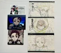 鬼滅の刃 ダイニング お裾分けポストカード コースター ウェルカムポップ 炭治郎