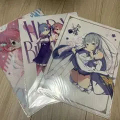 Re ゼロから始まる異世界生活　クリアファイル　まとめ売り レムラム　エミリア