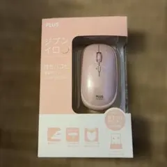 PLUS ジブンイロ 持ちハコビ 薄型マウス TW-MO001
