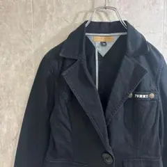 Tommy Jeans ブラック テーラードジャケット
