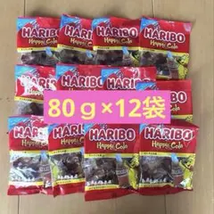 ハリボーグミ　HARIBO ハッピーコーラ　80g✖️12袋セットのサムネイル