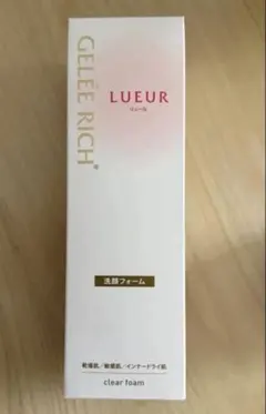 新品未開封 ジュレリッチ リュール クリアフォーム（洗顔フォーム）のサムネイル