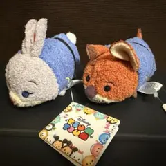 ディズニーストア ツムツム ズートピア ジュディ ニック 2点セット タグ付